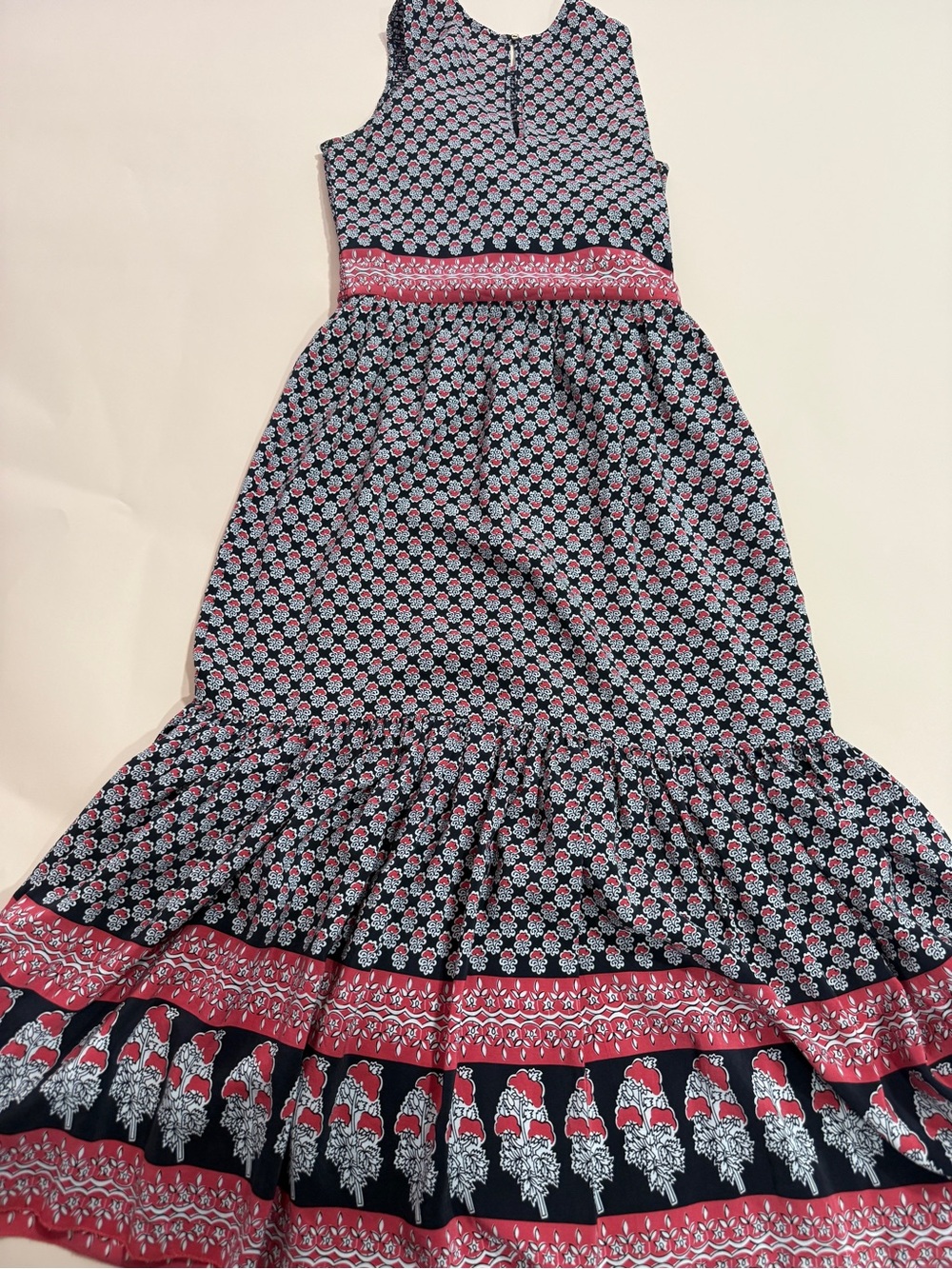 Ulla Johnson Silk Floral Midi Dress Size 0 Boho Luxe Resort Cottagecore Coastal - Picture 11 of 11